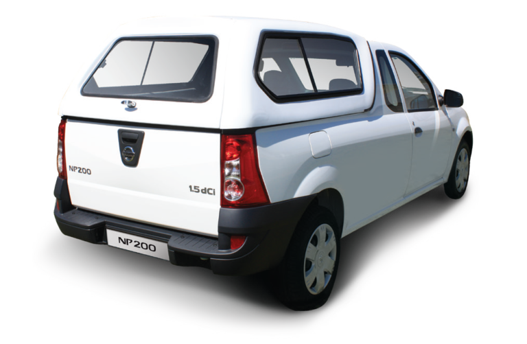 Nissan NP200 Canopy Beekman Lowline Halfdoor (Latest) Beekman Canopies