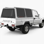 Rhino Xpedition Alu Canopy, Toyota Land Cruiser Single Cab (Latest)