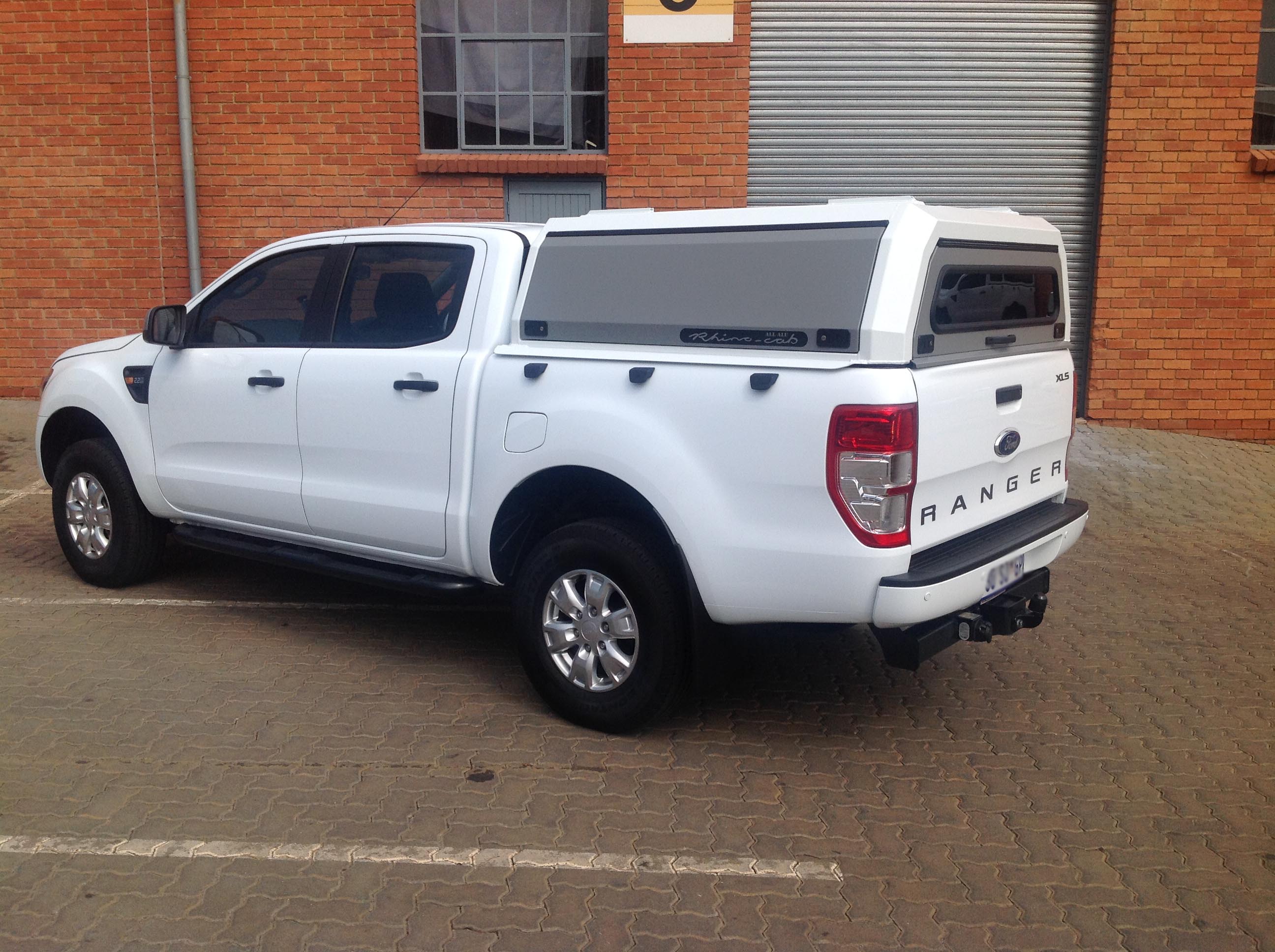 Rhino Lite Alu Canopy, Ford Ranger Double Cab (Latest ...