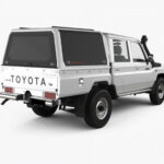 Rhino Xpedition Alu Canopy, Toyota Land Cruiser Double Cab (Latest)