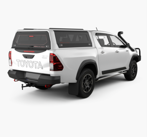 Rhino Xtreme Alu Canopy, Toyota Hilux Double Cab (2016Latest) Beekman Canopies