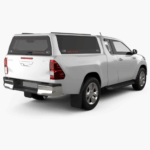 Rhino Xpedition Alu Canopy, Toyota Hilux Extra Cab (2016-Latest)