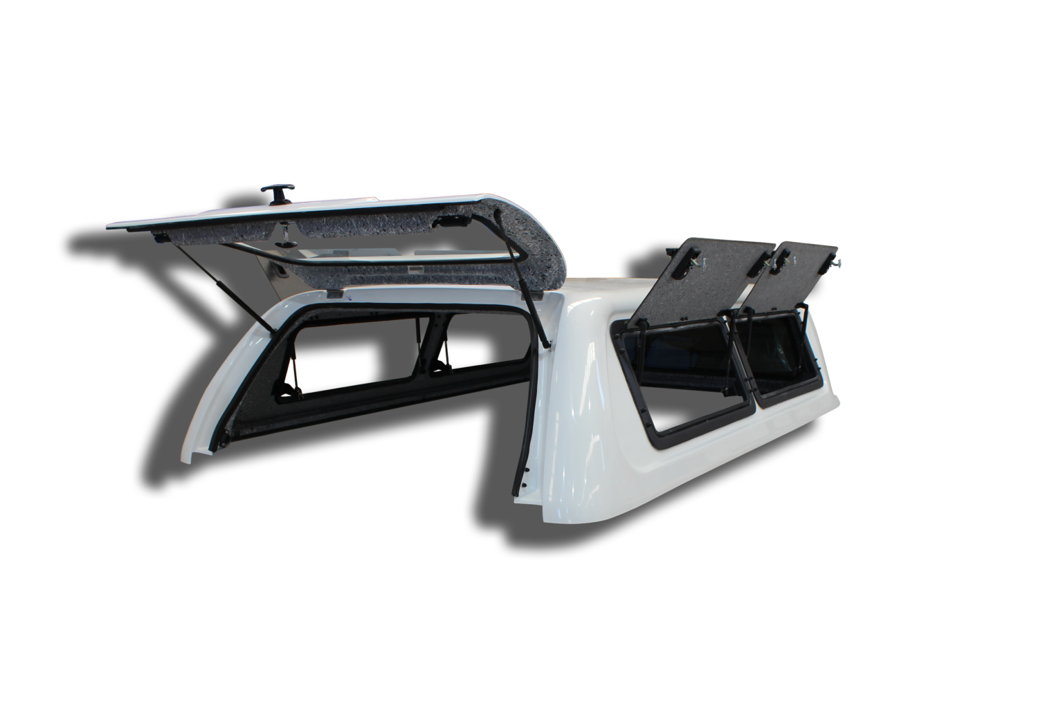 GWM PSeries Single cab Beekman Lowline Gullwing Std DoubleSet Canopy