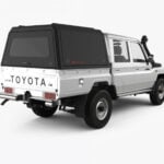 Rhino LX Alu Canopy, Toyota Land Cruiser Double Cab (Latest)