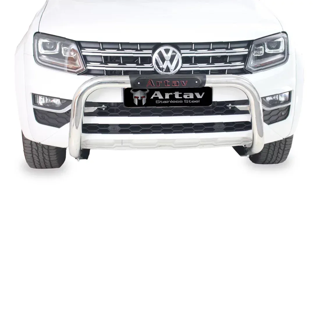 VW Amarok Facelift PDC Nudge Bar Stainless