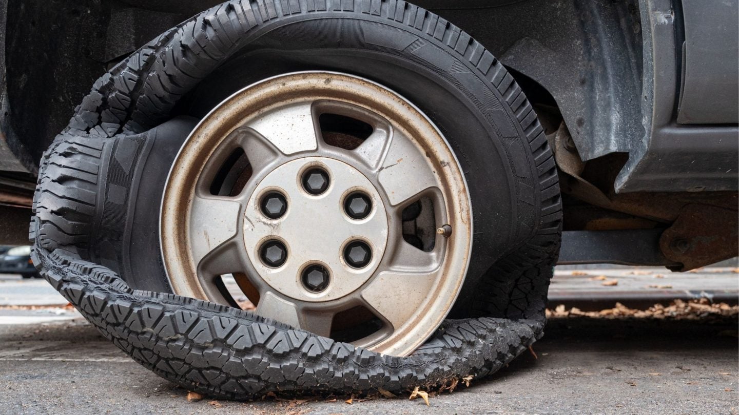 How to Handle a Blowout on The Road