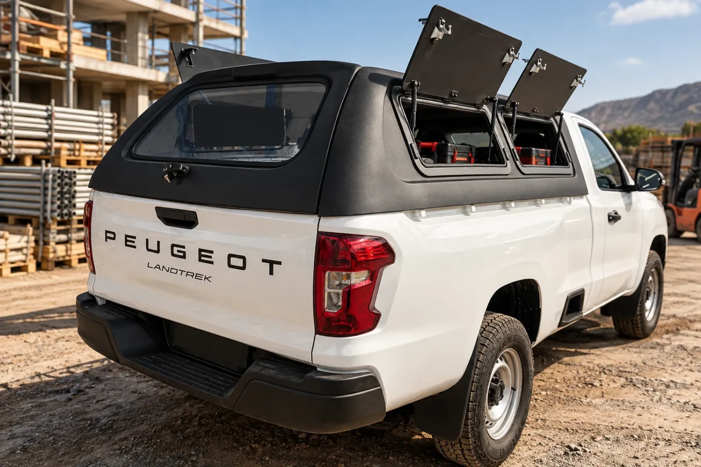 Beekman Single Cab Double Side Tip-Up Door Canopy